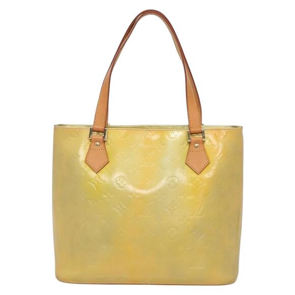 LOUIS VUITTON Monogram Vernis Houston Hand Bag Gris M91053 - Picture 3 of 13